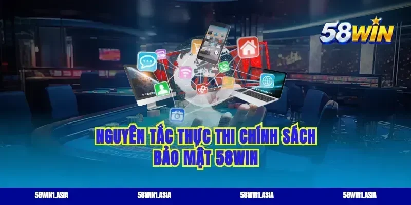 Nguyên tắc thực thi chính sách bảo mật 58win