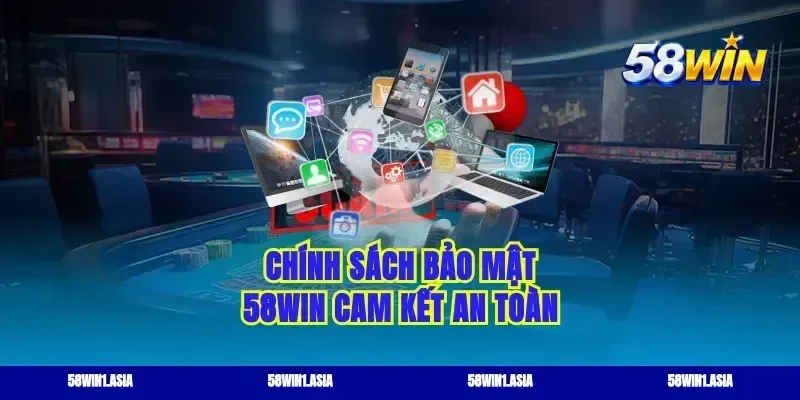 Chính sách bảo mật 58win cam kết an toàn