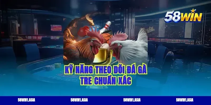 Kỹ năng theo dõi đá gà tre chuẩn xác