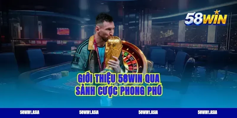 Giới thiệu 58win qua sảnh cược phong phú